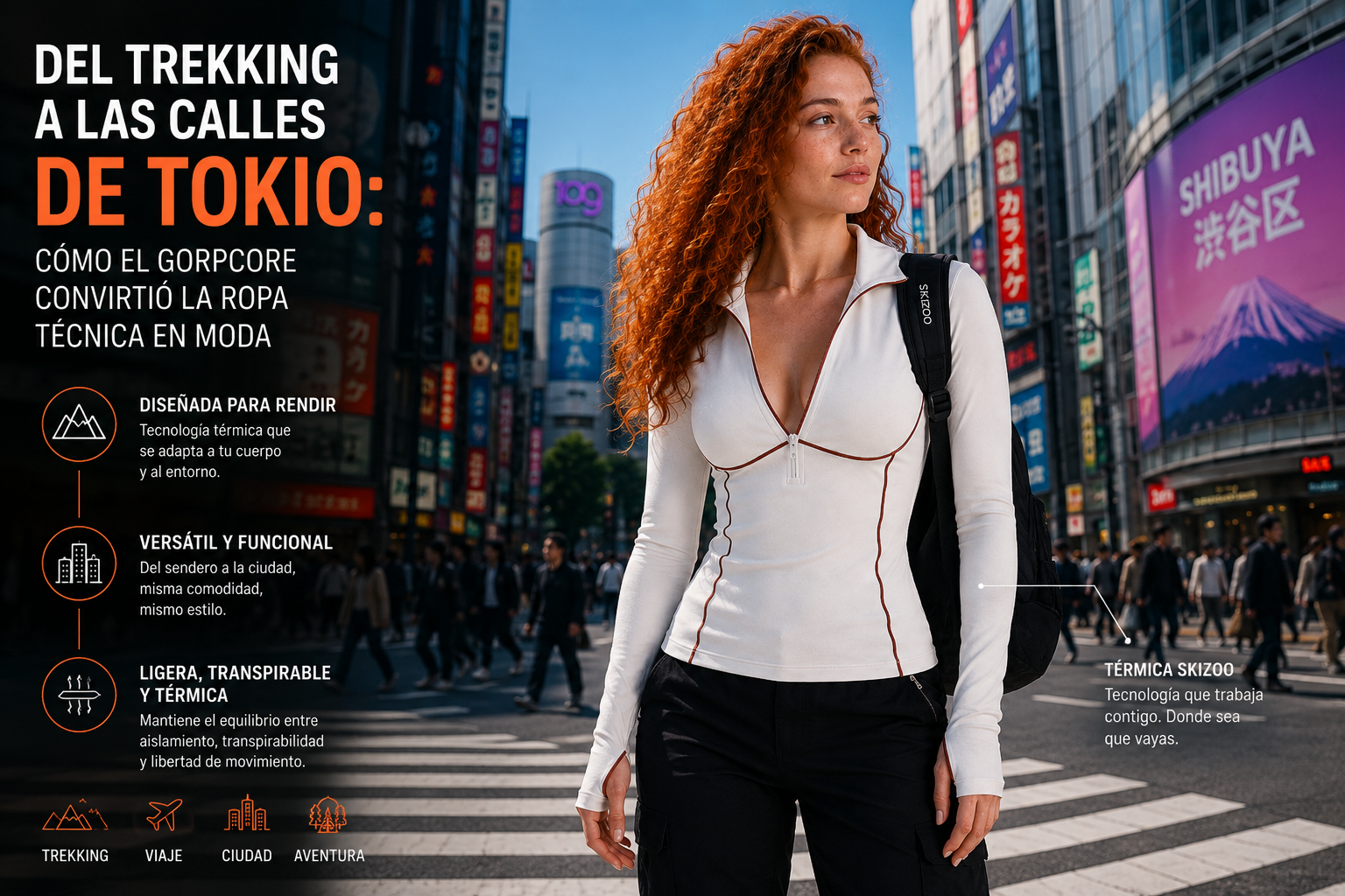 Del trekking a las calles de Tokio: cómo el gorpcore convirtió la ropa técnica en moda