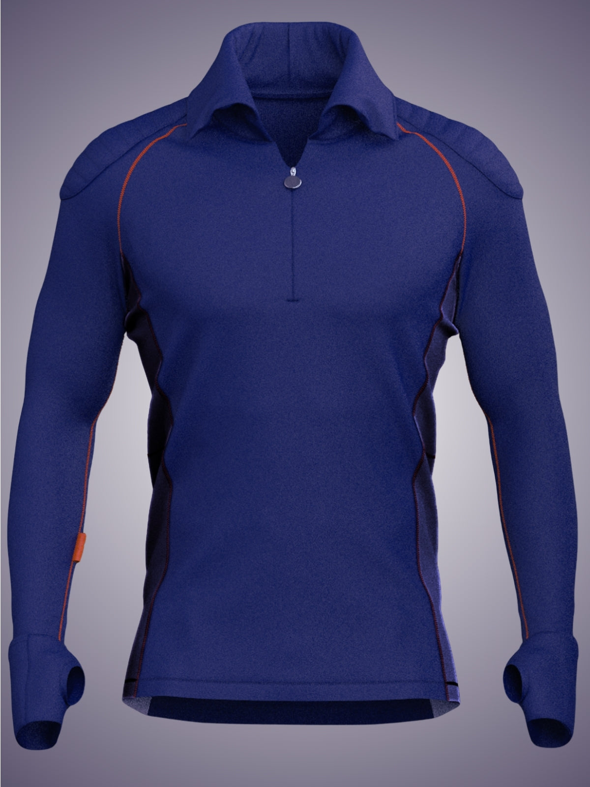 MEN’S THERMAL HALF ZIP TEE