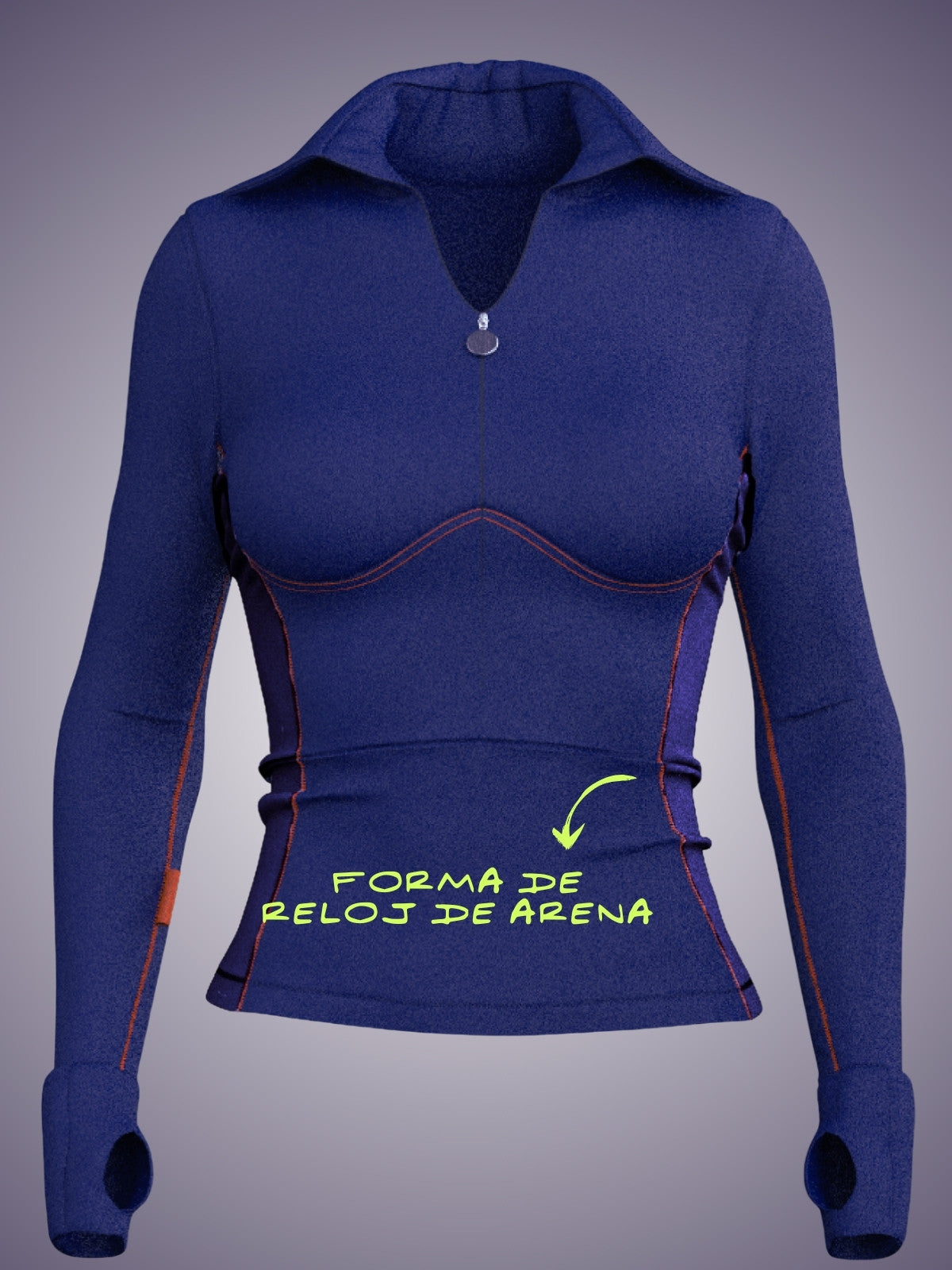 WOMEN’S THERMAL HALF ZIP TEE