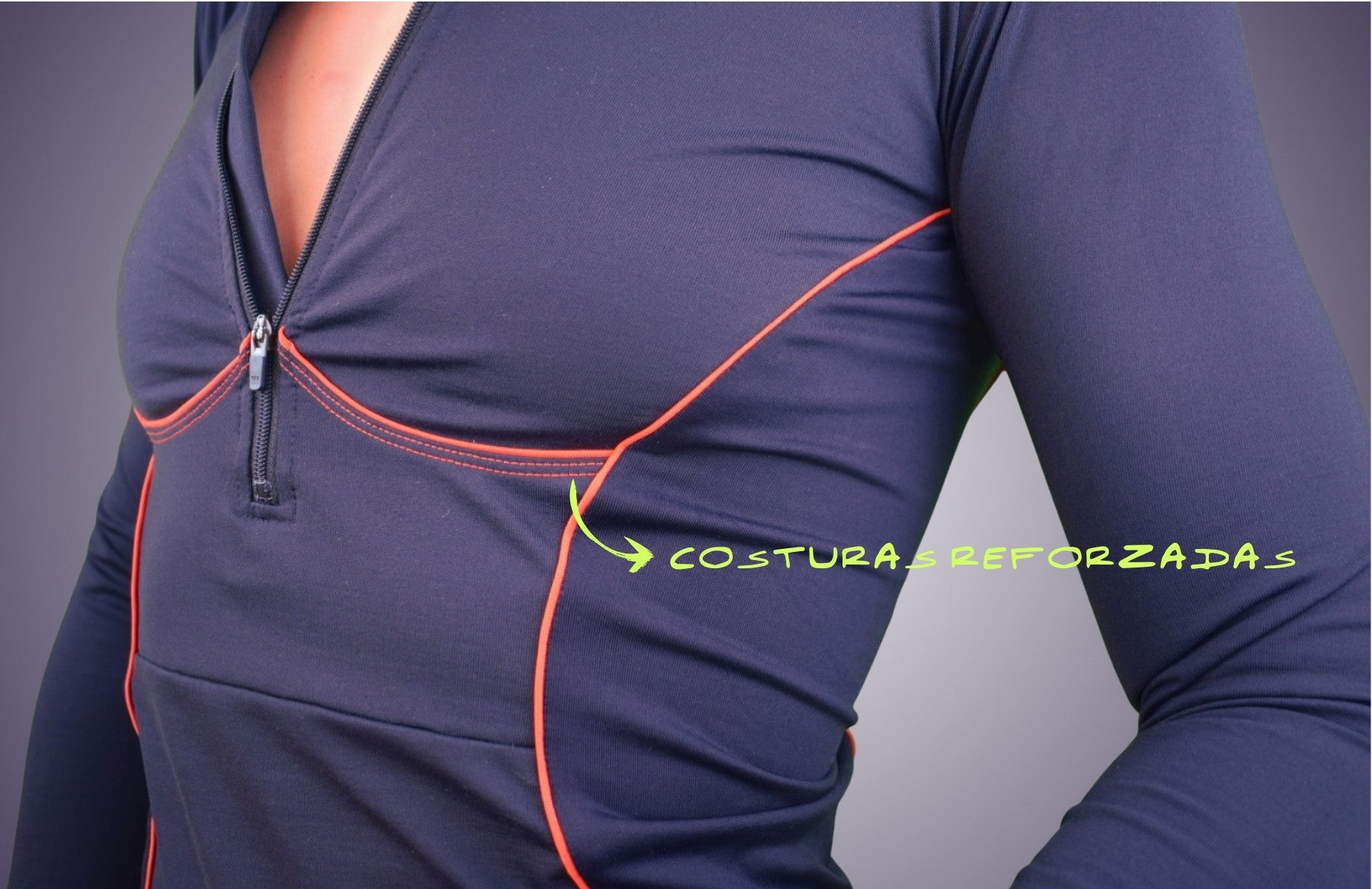 WOMEN’S THERMAL HALF ZIP TEE